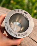 Mate Imperial interior acero con grabado malvinas argentinas