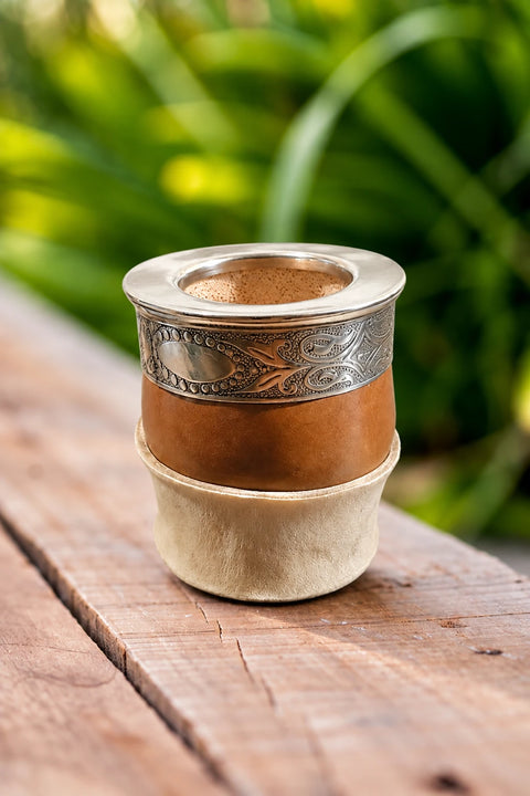 Mate Imperial crudo base cuero