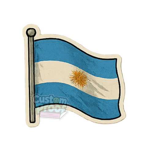 Sticker bandera argentina