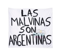Sticker bandera Malvinas Argentinas