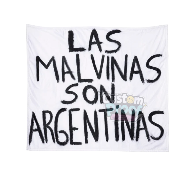 Sticker bandera Malvinas Argentinas