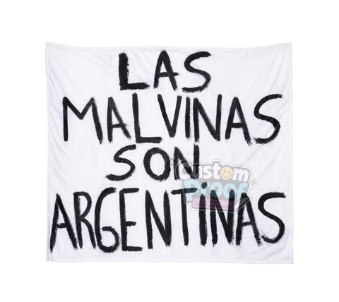 Sticker bandera Malvinas Argentinas