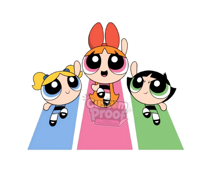 Sticker Chicas Superpoderosas