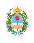 Sticker escudo argentino