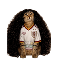 Sticker gato Cucurella