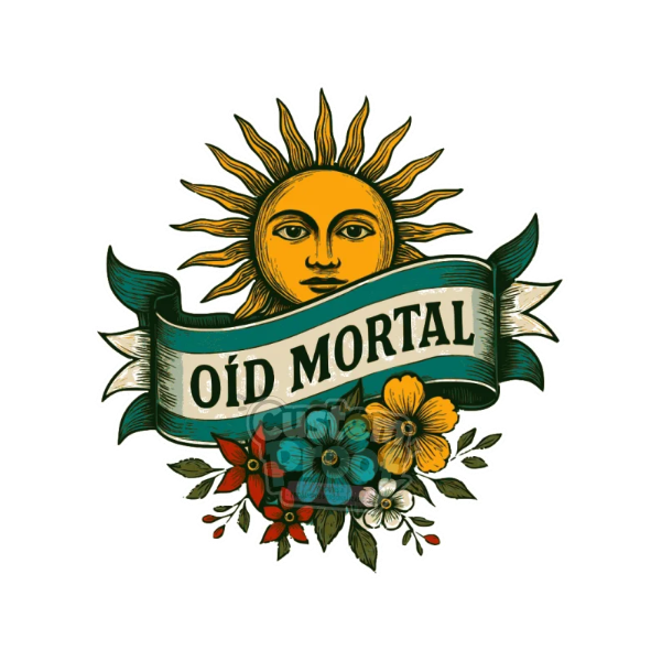 Sticker Oíd mortal