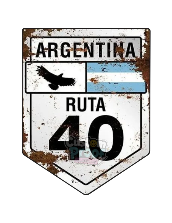 Sticker Ruta 40