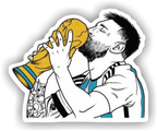 STICKERS MESSI ARGENTINA 2026