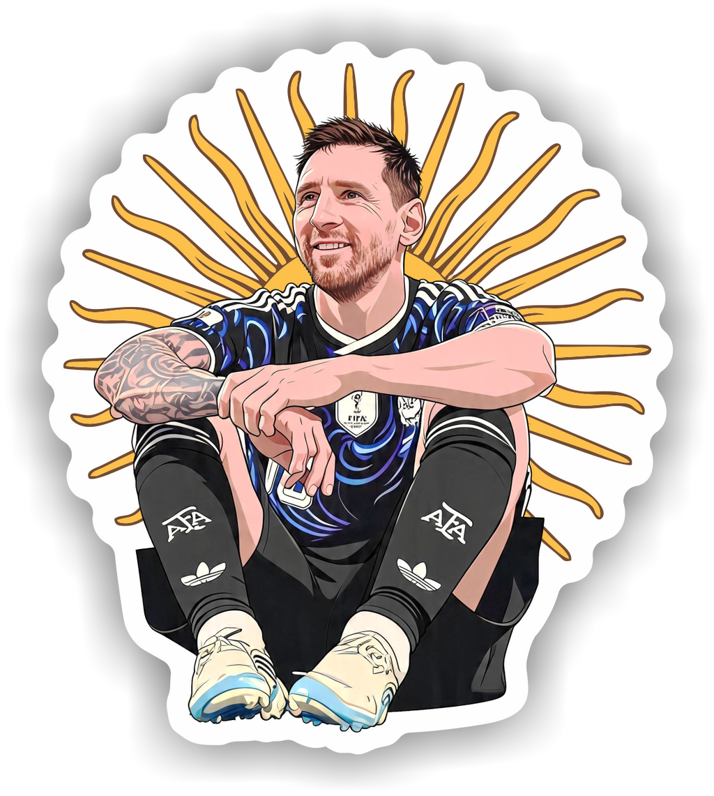 STICKERS MESSI ARGENTINA 2026