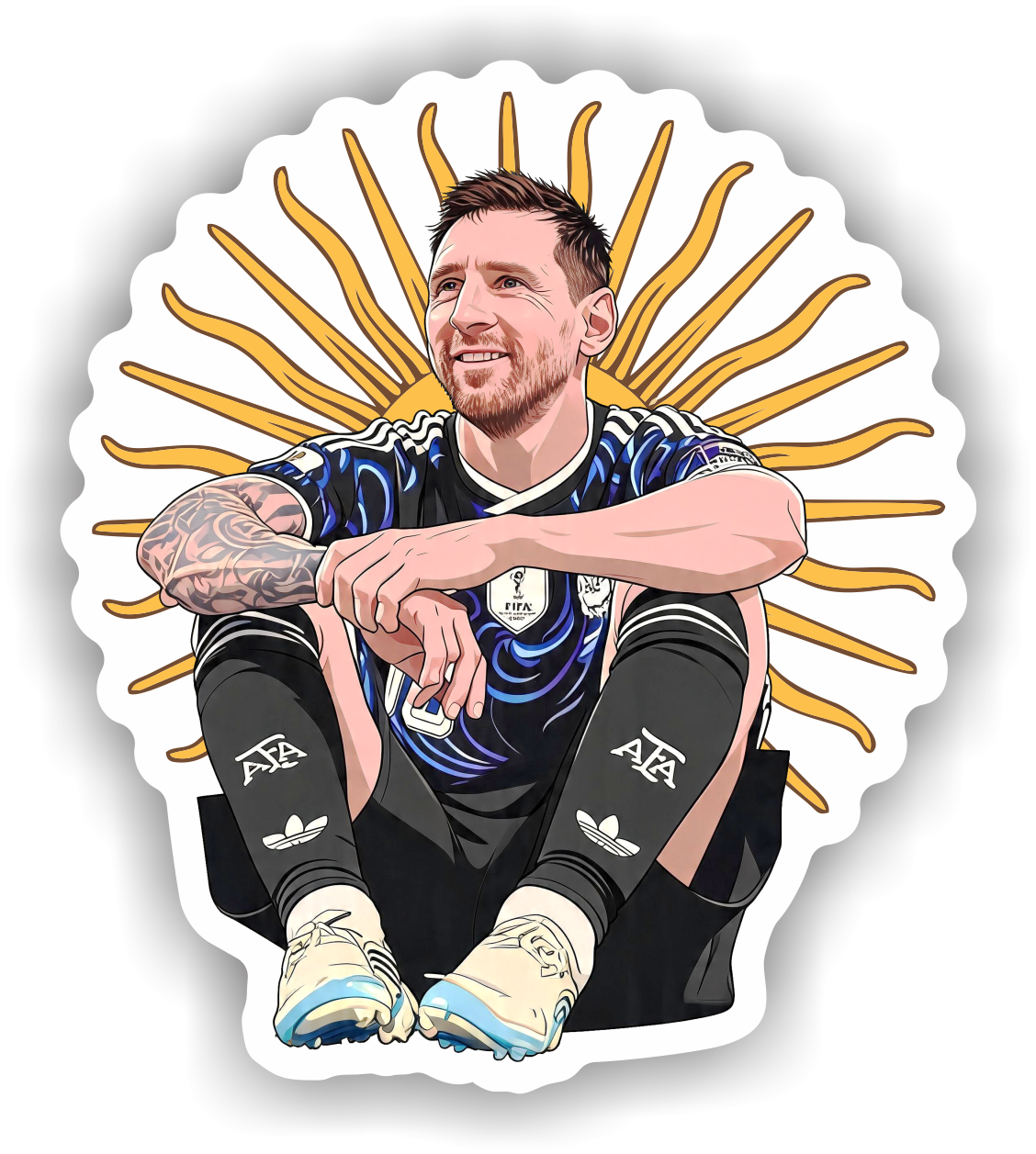 STICKERS MESSI ARGENTINA 2026