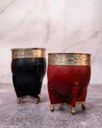 marron y negro