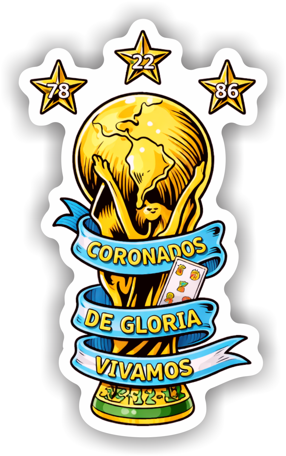 STICKERS SELECCION ARGENTINA