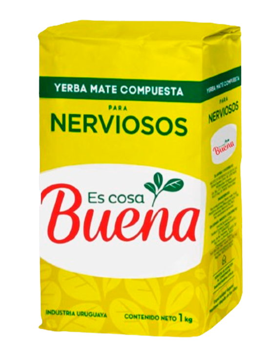Yerba Mate Cosa Buena Para Nerviosos 1kg.