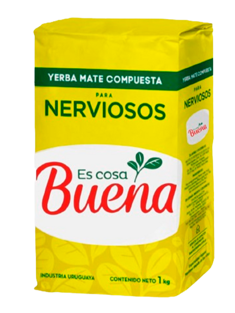 Yerba Mate Cosa Buena Para Nerviosos 1kg.