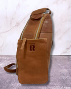 Bolso matero de cuero