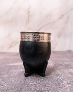 Mate Imperial calabaza inyectada virola de acero con grabado malvinas argentinas