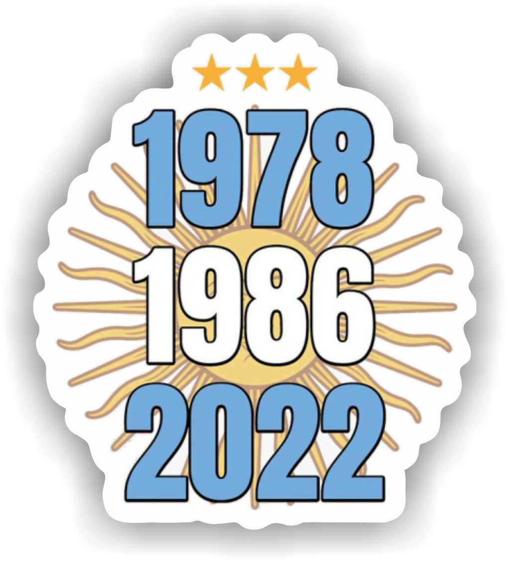 STICKERS SELECCION ARGENTINA