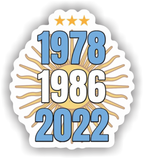 STICKERS SELECCION ARGENTINA