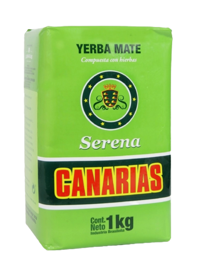 Yerba Mate Canarias Serena 1kg.