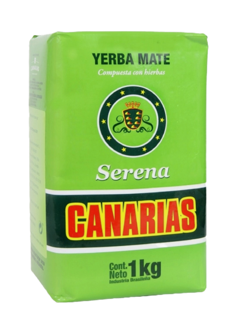 Yerba Mate Canarias Serena 1kg.