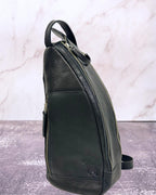 Bolso matero de cuero