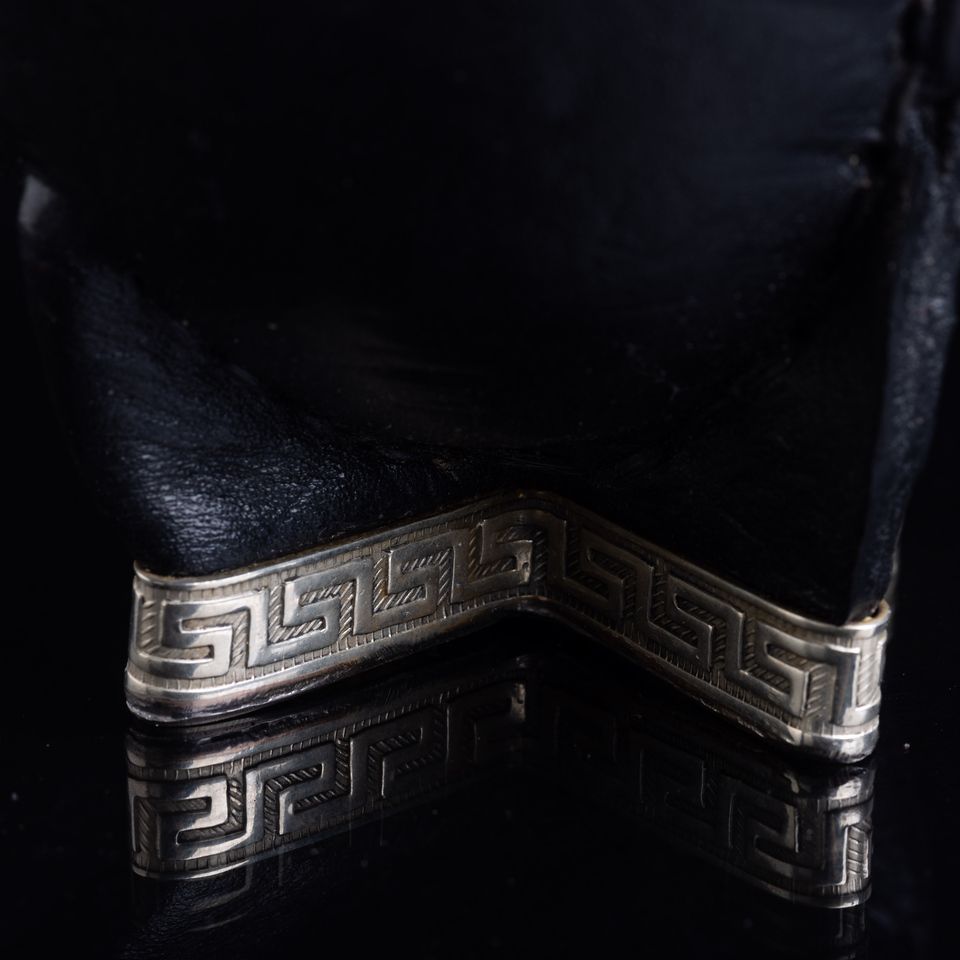 Imperial Liso con base de alpaca negro
