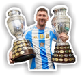 STICKERS MESSI