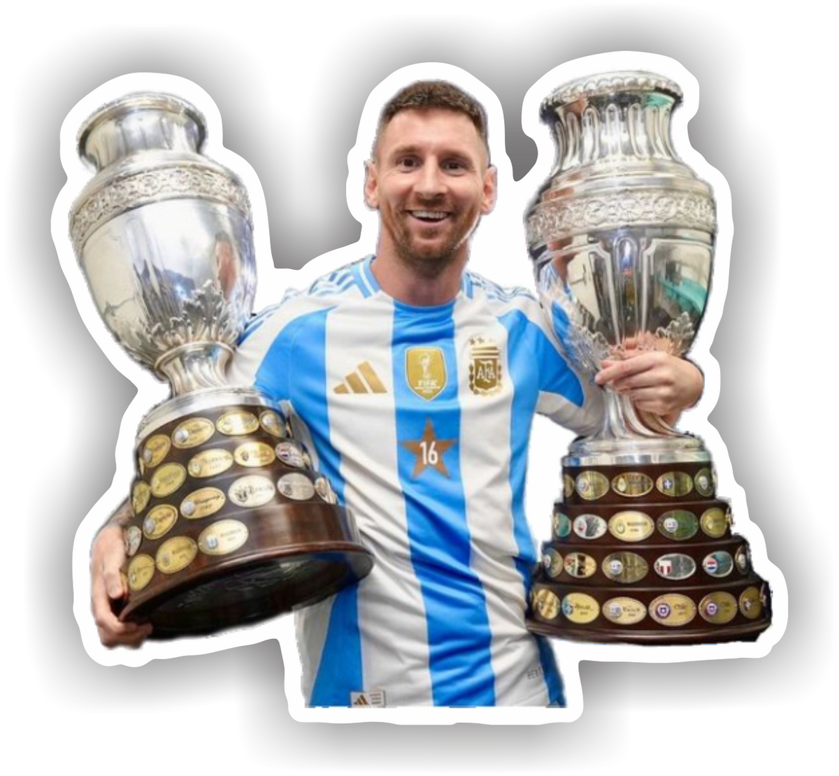 STICKERS MESSI