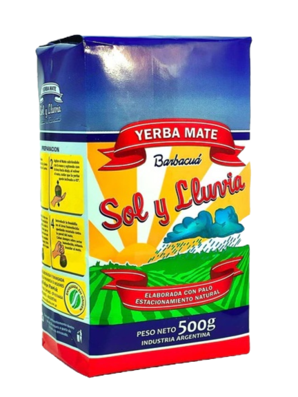 Yerba Mate Sol y Lluvia 500g.