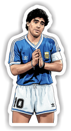 STICKERS MARADONA