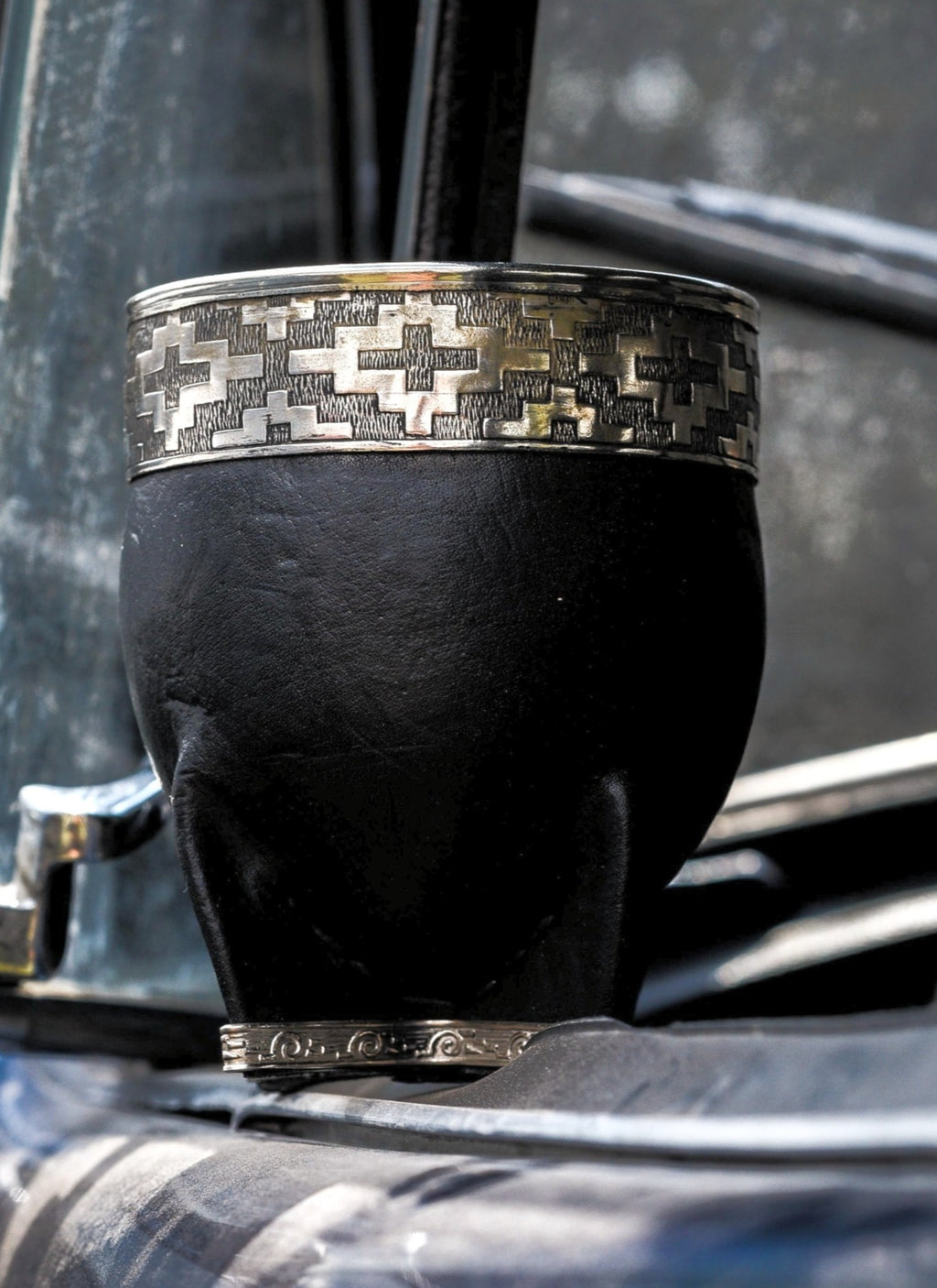 Imperial Liso con base de alpaca negro