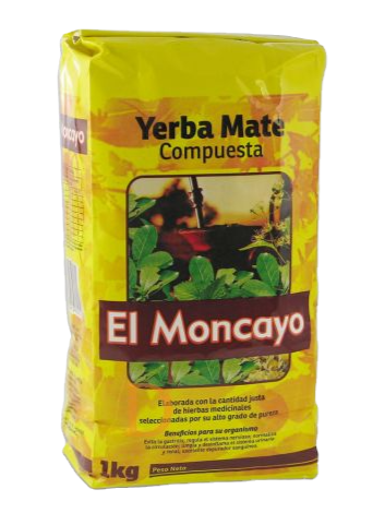 Yerba Mate El Moncayo 1kg.