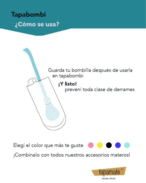 Tapabombi – Estuche para tu bombilla