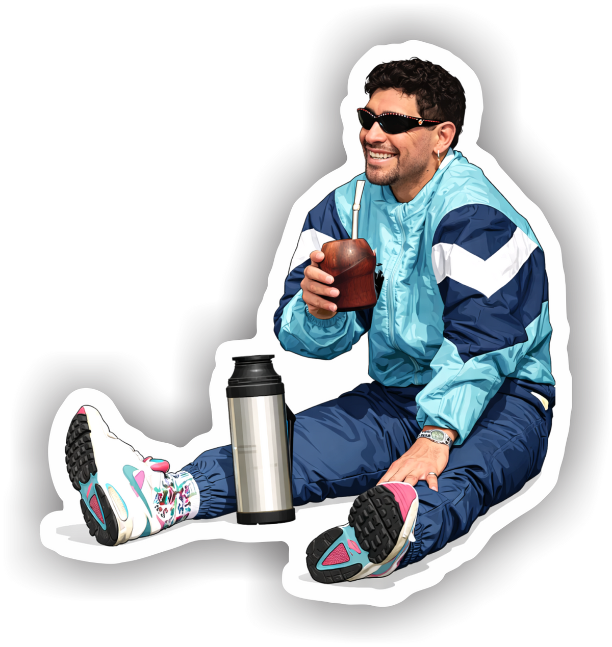 STICKERS MARADONA