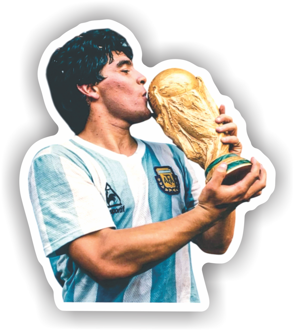 STICKERS MARADONA