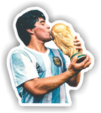 STICKERS MARADONA